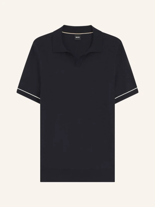 Zdjęcie produktu Boss Dzianinowa Koszulka Polo Narciso blau