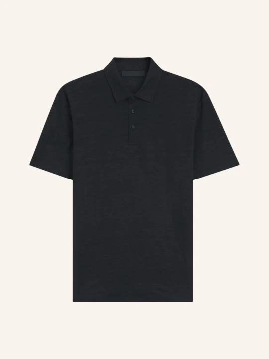 Zdjęcie produktu Boss Dzianinowa Koszulka Polo Parris Z Lnu blau GRANATOWY