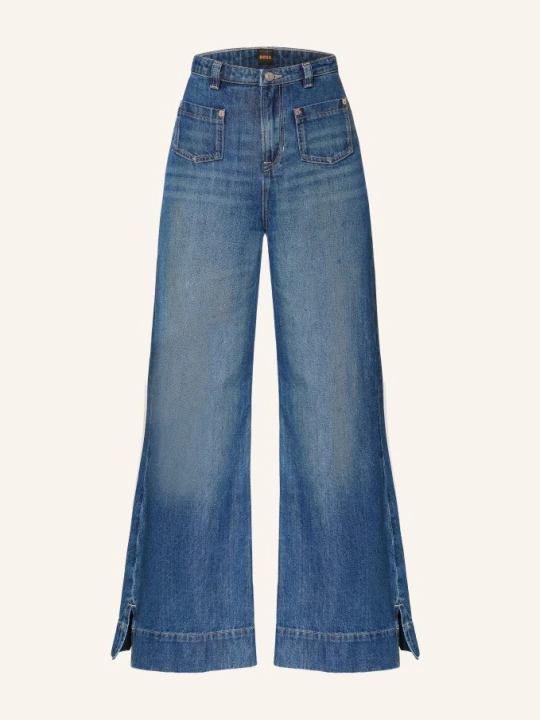 Zdjęcie produktu Boss Dżinsy Z Rozszerzanymi Nogawkami Marlene blau 405 DARK BLUE