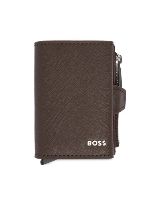 Zdjęcie produktu BOSS Etui na karty kredytowe Northon 50573524 Brązowy ciemny