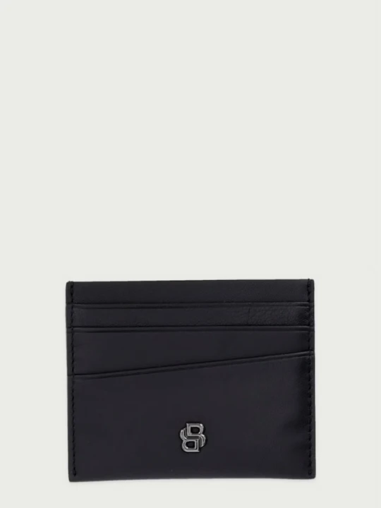 Zdjęcie produktu BOSS etui na karty męskie skórzane B_Icon_L_S Card czarny