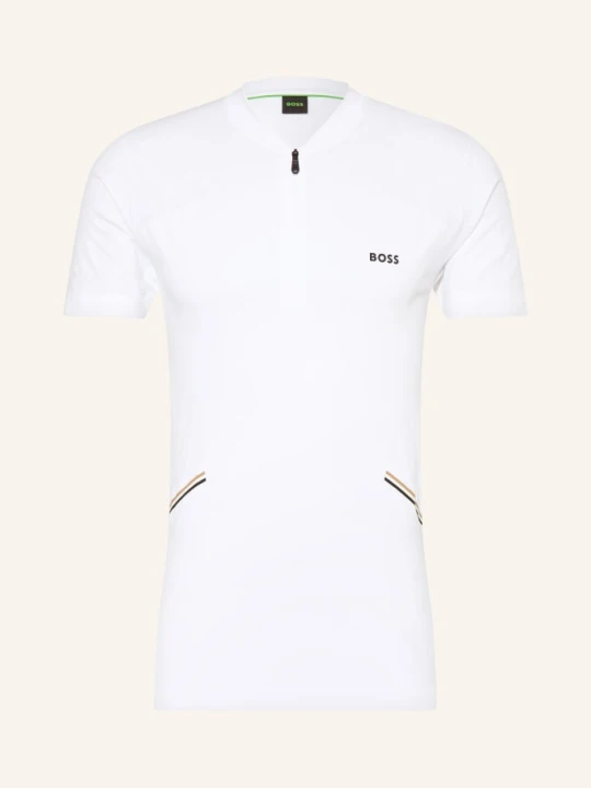 Zdjęcie produktu Boss Funkcjonalna Koszulka Polo Toc Game 2 Slim Fit weiss BIAŁY