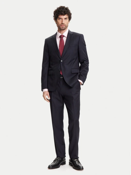 Zdjęcie produktu BOSS Garnitur H-Huge 50546121 Granatowy Slim Fit