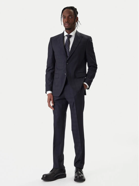 Zdjęcie produktu BOSS Garnitur H-Huge 50557259 Granatowy Slim Fit