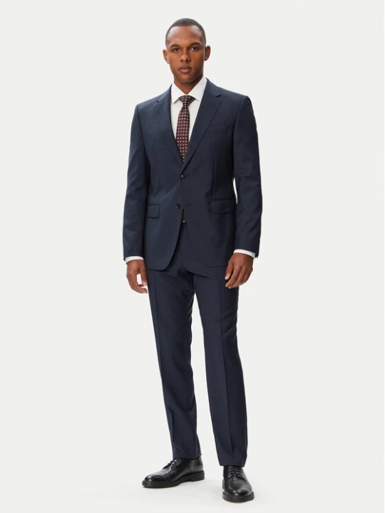Zdjęcie produktu BOSS Garnitur H-Huge 50569798 Granatowy Slim Fit