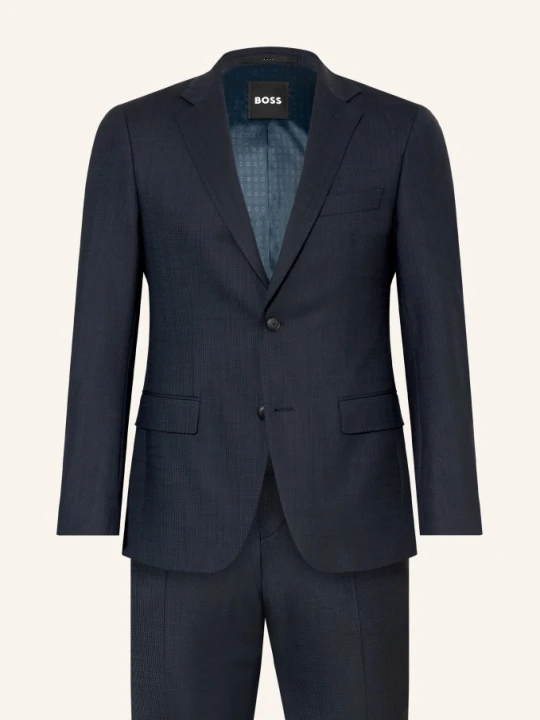 Zdjęcie produktu Boss Garnitur Huge Slim Fit blau GRANATOWY