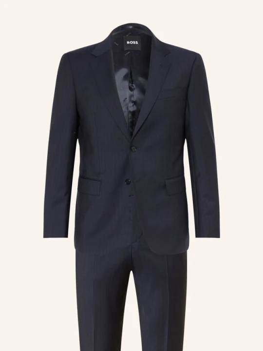 Zdjęcie produktu Boss Garnitur Huge Slim Fit blau GRANATOWY
