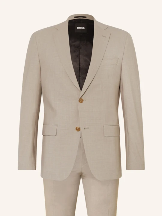 Zdjęcie produktu Boss Garnitur Huge Slim Fit braun JASNOBRĄZOWY