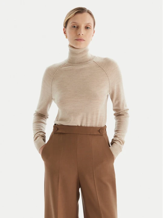 Zdjęcie produktu BOSS Golf Frizani 50548298 Beżowy Slim Fit