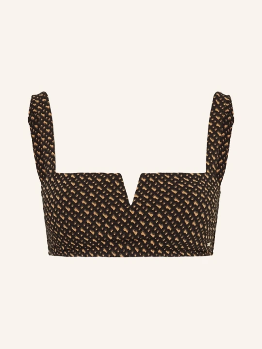 Zdjęcie produktu Boss Góra Bikini Typu Bandeau B Monogram schwarz