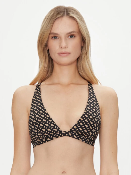 Zdjęcie produktu BOSS Góra od bikini Bb Monogram 50535257 Czarny Regular Fit