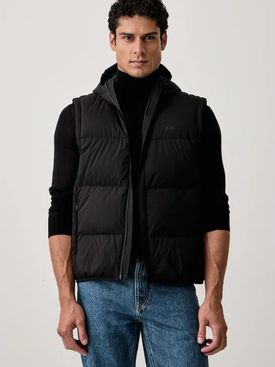 Zdjęcie produktu BOSS Green bezrękawnik puchowy męski OW_Riplite Vest HD czarny
