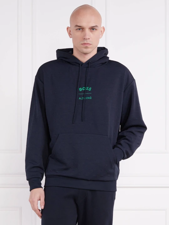 Zdjęcie produktu BOSS GREEN Bluza BOSS X AJBXNG Sly | Regular Fit granatowy