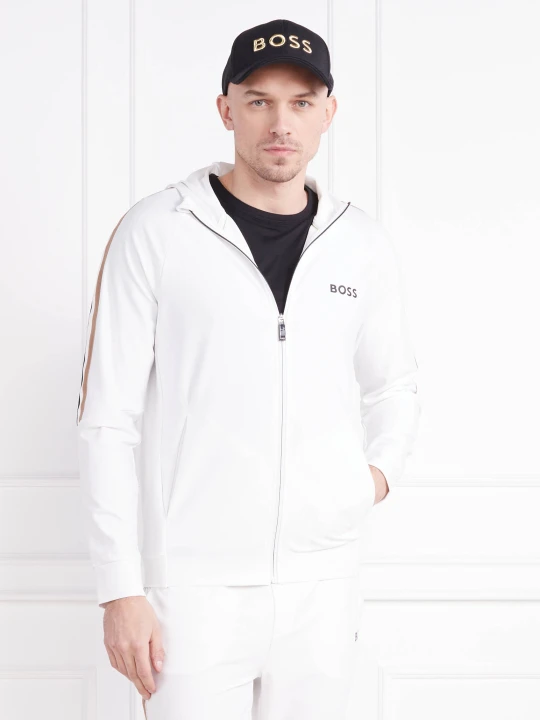 Zdjęcie produktu BOSS GREEN Bluza BOSS X MATTEO BERRETTINI Sicon | Regular Fit biały