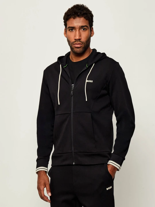 Zdjęcie produktu BOSS GREEN Bluza FZ Hoodie Zone | Regular Fit | stretch czarny