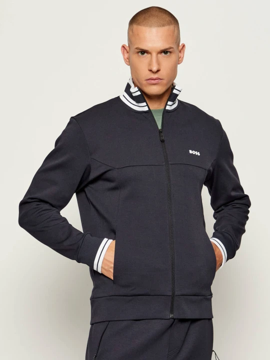 Zdjęcie produktu BOSS GREEN Bluza FZ Zone | Regular Fit granatowy