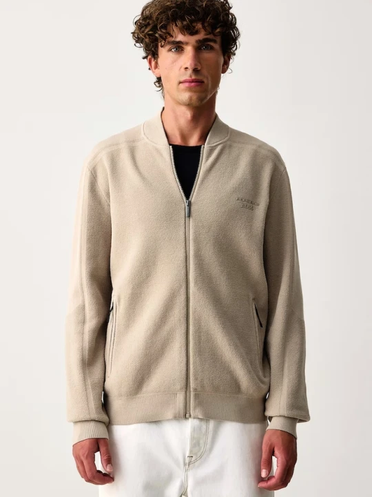 Zdjęcie produktu BOSS Green bluza męska KN_PS Icons70 FZ beżowy