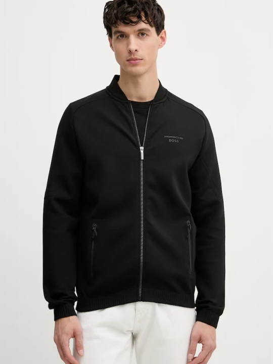 Zdjęcie produktu BOSS Green bluza rozpinana męska BOSS X PORSCHE czarny