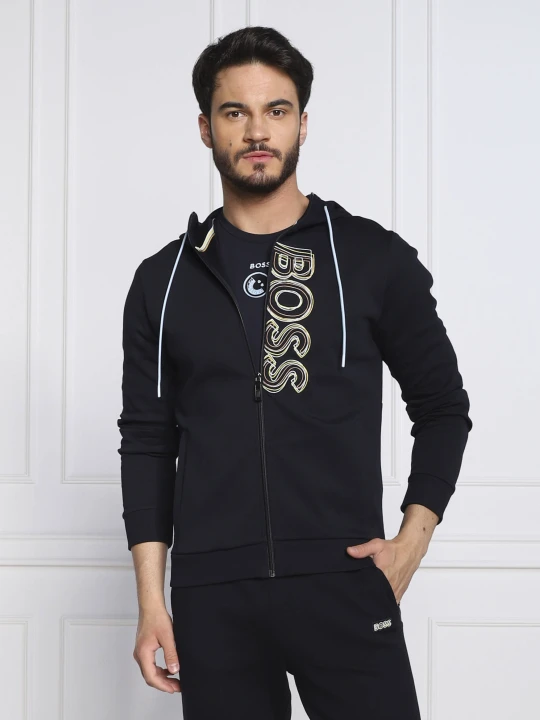 Zdjęcie produktu BOSS GREEN Bluza Saggy 1 | Regular Fit granatowy