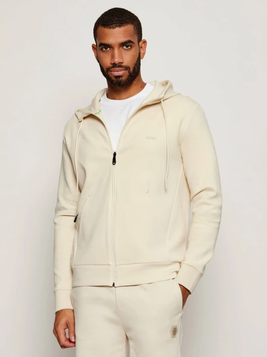 Zdjęcie produktu BOSS GREEN Bluza Saggy | Regular Fit kremowy