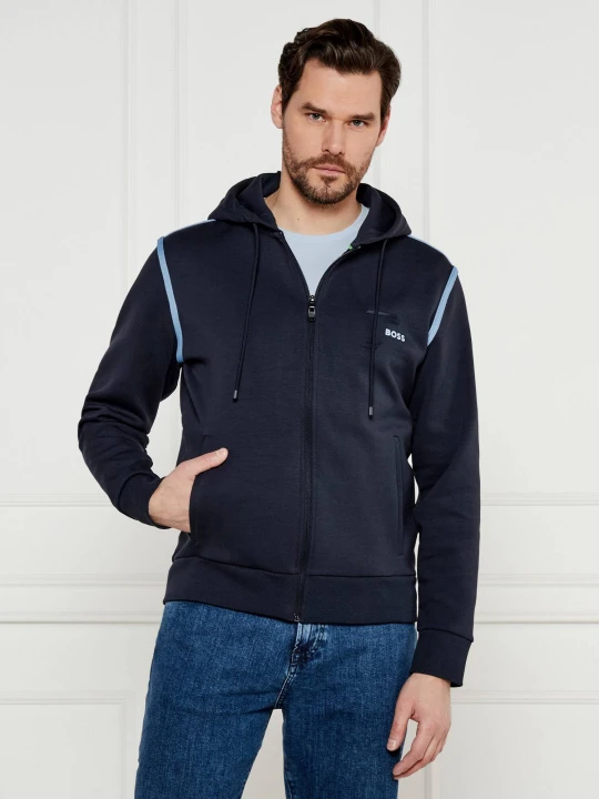 Zdjęcie produktu BOSS GREEN Bluza Saggy | Regular Fit granatowy