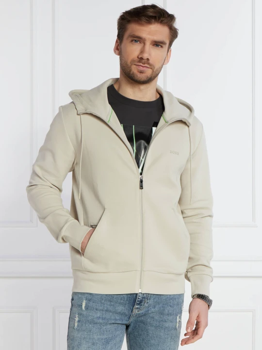 Zdjęcie produktu BOSS GREEN Bluza Saggy | Regular Fit beżowy