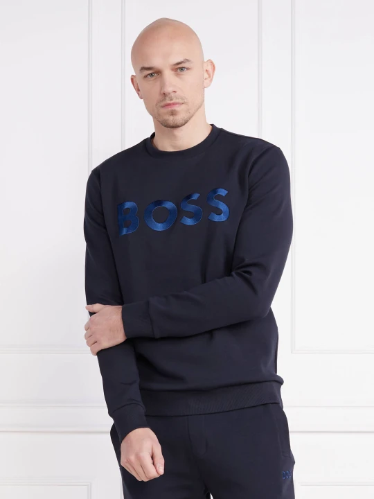Zdjęcie produktu BOSS GREEN Bluza Salbo 1 | Regular Fit granatowy