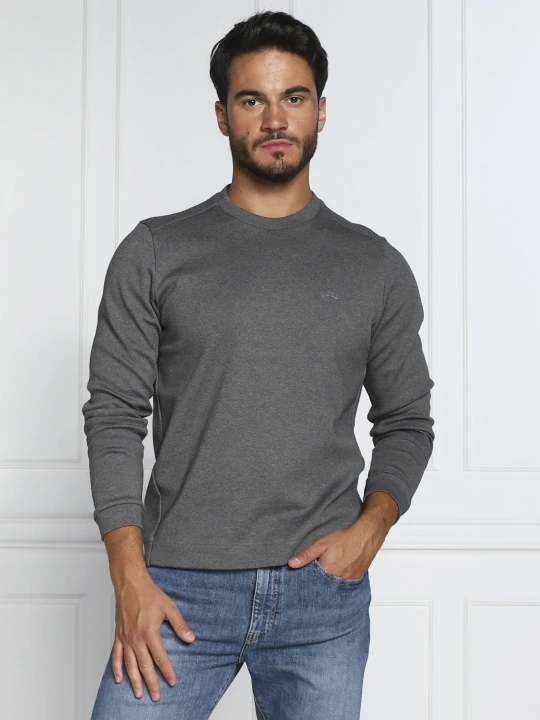 Zdjęcie produktu BOSS GREEN Bluza Salbo Curved | Regular Fit szary