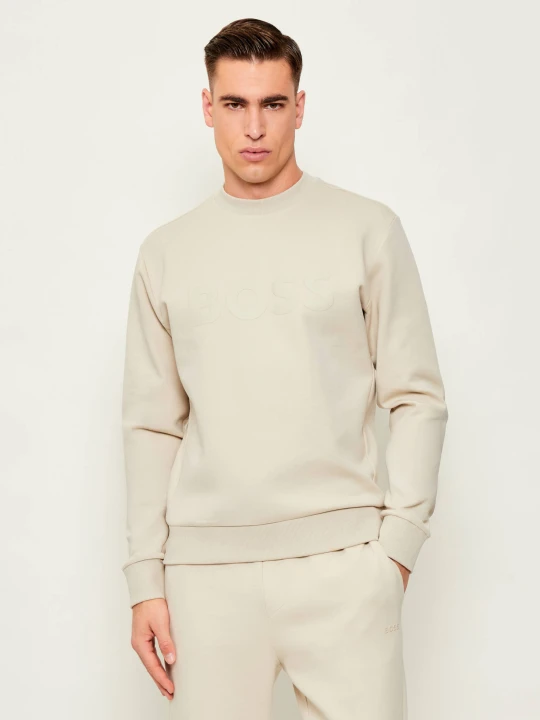 Zdjęcie produktu BOSS GREEN Bluza Salbo | Regular Fit beżowy