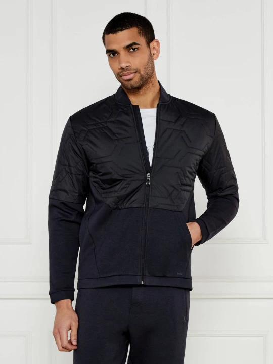 Zdjęcie produktu BOSS GREEN Bluza Samoo Tech Hybrid | Regular Fit czarny