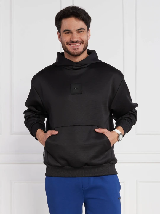 Zdjęcie produktu BOSS GREEN Bluza Sly Lotus | Regular Fit czarny