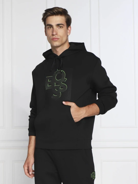 Zdjęcie produktu BOSS GREEN Bluza Sooded | Regular Fit czarny