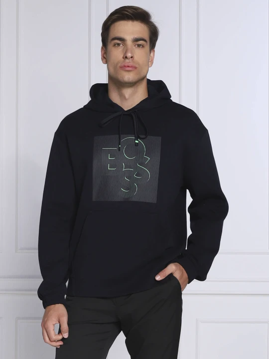 Zdjęcie produktu BOSS GREEN Bluza Sooded | Regular Fit granatowy