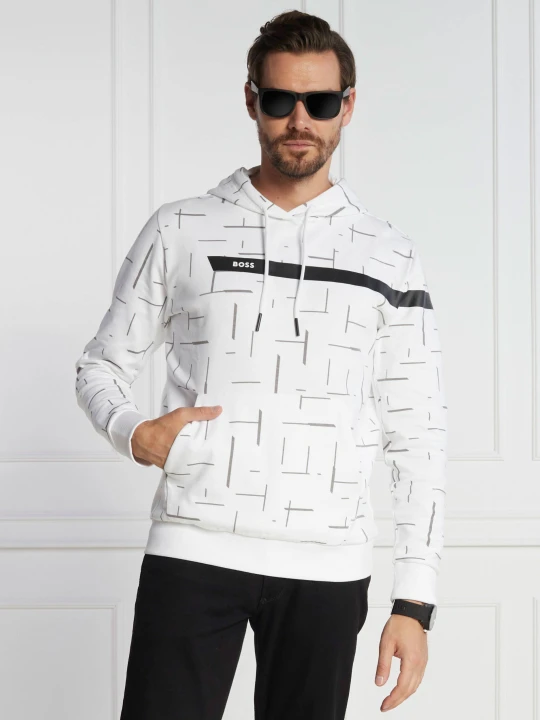 Zdjęcie produktu BOSS GREEN Bluza Soody 1 | Regular Fit biały
