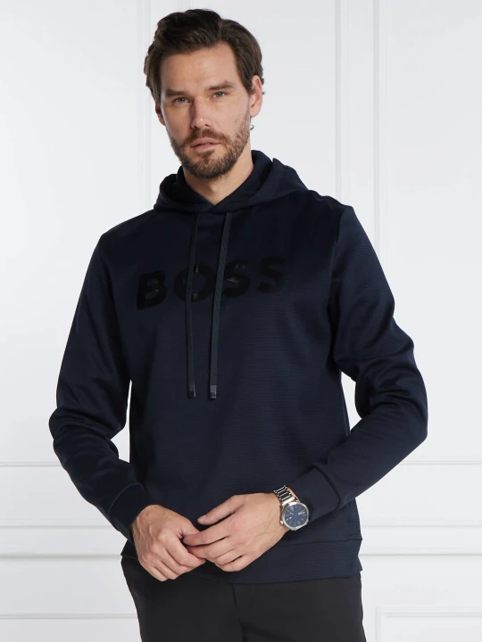 Zdjęcie produktu BOSS GREEN Bluza Soody Mirror | Regular Fit granatowy