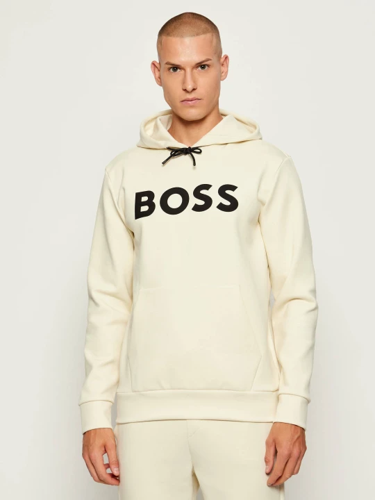 Zdjęcie produktu BOSS GREEN Bluza Soody Zone | Regular Fit beżowy