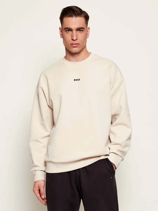 Zdjęcie produktu BOSS GREEN Bluza Stenson | Oversize fit beżowy