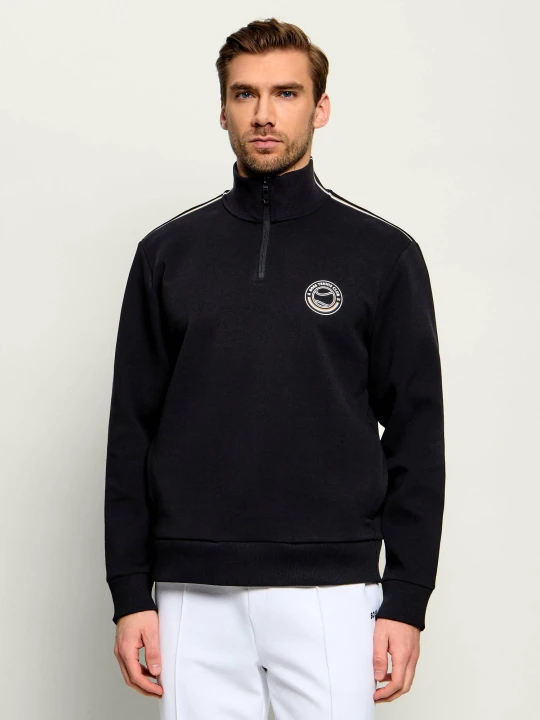 Zdjęcie produktu BOSS GREEN Bluza SW_Boss Open | Relaxed fit czarny