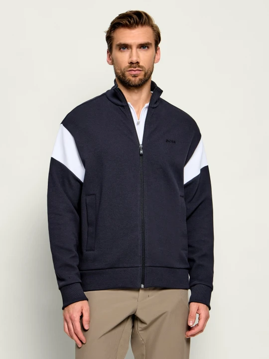 Zdjęcie produktu BOSS GREEN Bluza Sw_Union Skaz | Regular Fit granatowy