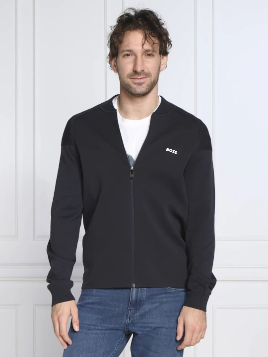 Zdjęcie produktu BOSS GREEN Bluza Zalfar | Regular Fit granatowy