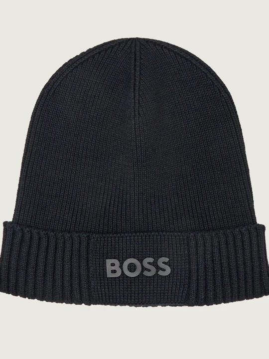 Zdjęcie produktu BOSS GREEN Czapka Asic Beanie X | z dodatkiem wełny czarny