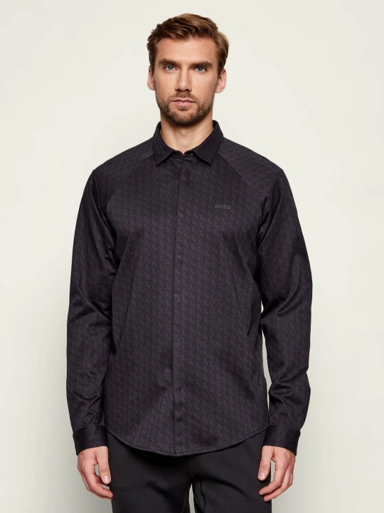 Zdjęcie produktu BOSS GREEN Koszula B_EXCURSE_L | Regular Fit | stretch czarny