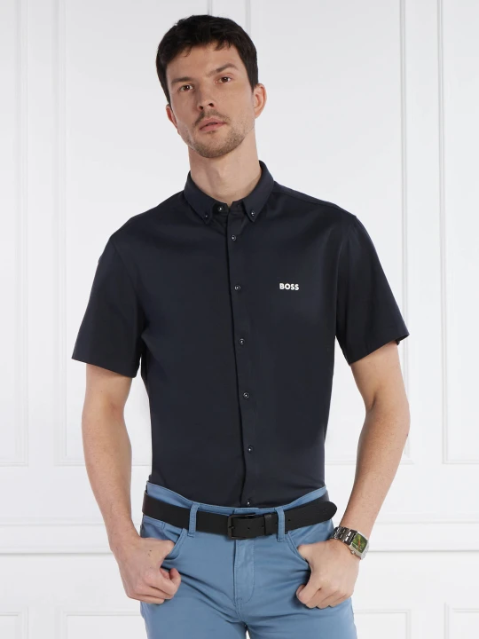 Zdjęcie produktu BOSS GREEN Koszula B_Motion_ | Regular Fit | stretch granatowy