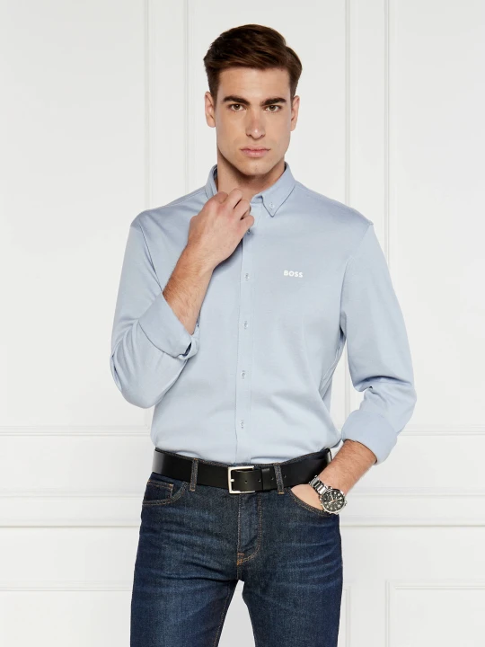 Zdjęcie produktu BOSS GREEN Koszula MOTION | Regular Fit | stretch niebieski