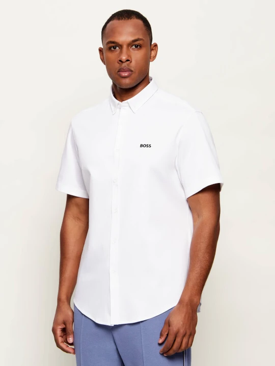 Zdjęcie produktu BOSS GREEN Koszula ST_Motion S | Regular Fit | stretch biały