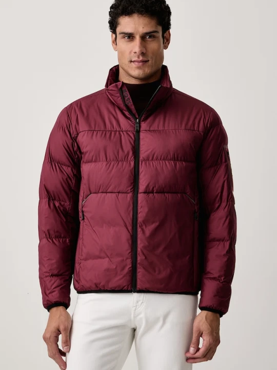 Zdjęcie produktu BOSS Green kurtka przejściowa męska OW_Urbanex Puffer bordowy