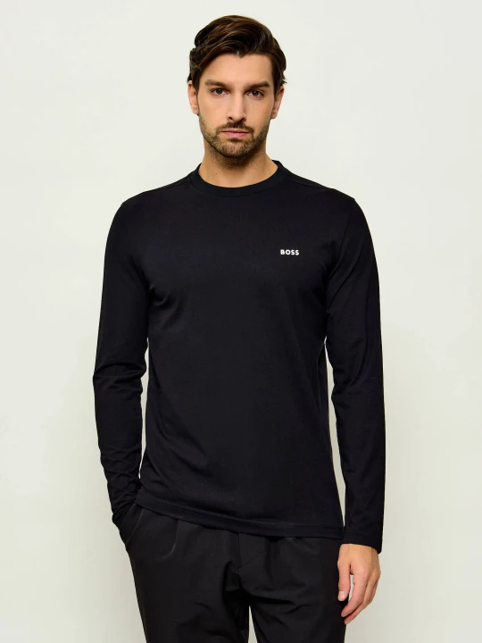 Zdjęcie produktu BOSS GREEN Longsleeve Tee Long | Regular Fit | stretch czarny