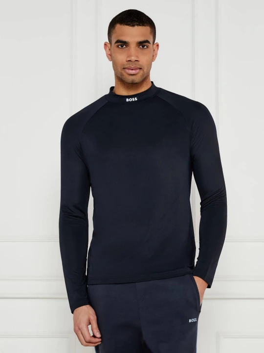 Zdjęcie produktu BOSS GREEN Longsleeve Tock | Slim Fit | stretch granatowy
