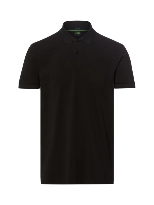 Zdjęcie produktu BOSS Green koszulka polo - Prio 1 Mężczyźni Bawełna (100%) czarny