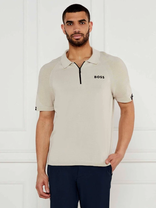 Zdjęcie produktu BOSS GREEN Polo K_Perform-Max_PL | Slim Fit beżowy